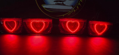 2010-2013 Camaro Used heart Halo tail lights