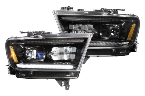 XB LED Headlights: Dodge Ram 1500 (2019+) (Pair / ASM)(Gen 2)