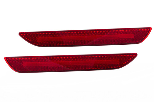LED Sidemarkers for 2015-2021 Ford Mustang, Red (set)