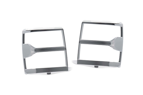 XB Headlight Grille Trim Bezels: LF543  (Pair / Chrome)