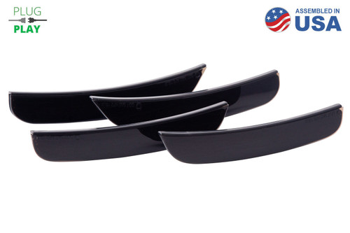 LED Sidemarkers for 2015-2021 Dodge Charger, Smoked (set)