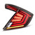 16-21 Honda Civic Hatchback NOVA-Series Prismatic LED Tail Lights Alpha-Black