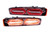 XB LED Tail Lights: Chevrolet Camaro (16-18 / Red Lens Facelift / Set)
