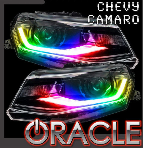 2016-2018 CHEVROLET CAMARO ORACLE DYNAMIC COLORSHIFT DRL