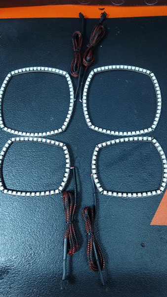 2011-2014 Dodge Charger RGBW Halo kit 1