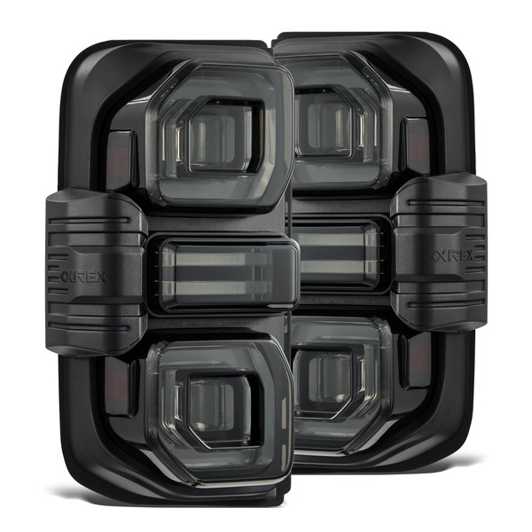 21-25 Ford Bronco NOVA-Series Prismatic LED Tail Lights Alpha-Black