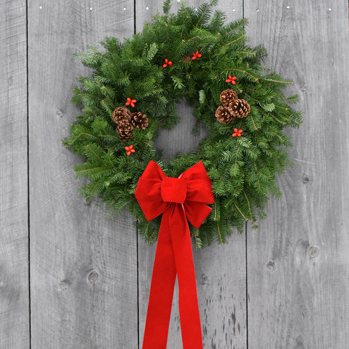 Shipped Balsam Christmas Wreath