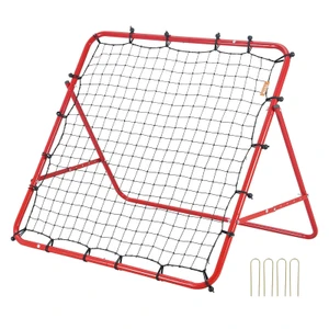  Soccer Rebounder Rebound Net, Kick-Back 39"x39", Portable Football Training Gifts, Aids & Equipmen E415-ZQHDWTZ10010GPDKLV0
