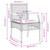  7 Piece Patio Dining Set with Cushions Gray Poly Rattan A949-3213642