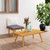  2 Piece Patio Lounge Set with Cushions Solid Acacia Wood A949-316267