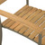  Stackable Patio Chairs 2 pcs Solid Acacia Wood and Steel A949-44236
