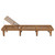  Folding Sun Lounger with Cushion Solid Acacia Wood A949-3064165