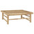  3 Piece Patio Lounge Set with Dark Gray Cushions Bamboo A949-313150