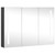  LED Bathroom Mirror Cabinet 35"x5.5"x24.4 A949-325544