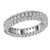 Color: Diamond FIRE,Ring Size: 9 - La Luna Rings Lavish And Delicate Eternity Bands K290-19677128645