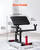  Preacher Curl Bench, Strength Training Biceps Machine, Max load 440 LBS Home Gym Equipment, Seated E415-JCKMSYKDJGDDU0OQUV0