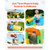  Inflatable Bounce House, 12.5 x 13.1 x 6.5 ft Inflatable Bounce House Water Slide, Bouncer Castle  E415-CQCBKWSLXSCXQDNIX001V1