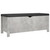  Storage Box with Cushion Concrete Grey 105x40x45 cm A949-3279330