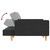  2-Seater Sofa Bed with Two Pillows Dark Gray Fabric A949-375800