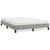  Bed Frame without Mattress Light Gray 59.8"x79.9" Queen Velvet A949-347009