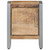  Bedside Cabinet 15.7"x11.8"x19.7" Rough Mango Wood A949-323488