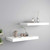  Floating Wall Shelves 2 pcs White 19.7"x9.1"x1.5" MDF A949-323809