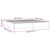  Bed Frame without Mattress Black 76"x79.9" King Faux Leather A949-347283
