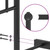  Metal Bed Frame without Mattress with Footboard Black 39.4"x78.7 A949-374352