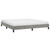  Bed Frame without Mattress Light Gray 76"x79.9" King Velvet A949-347012