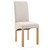  Dining Chairs 4 pcs Cream Fabric A949-249272