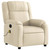 Massage Recliner Chair Cream Fabric A949-3206209