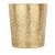 1.3 Gallon Round Perforated Copper Gold Metal Waste Basket Trash Can Q280-MPDRMTC230581