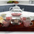 6-Piece Glass Tea Pot Set with 4 Cups Teapot Warmer and Infuser Q280-GPHRTP185381