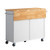  Kitchen Island Cart with Storage, 47.64 in Wide Mobile Rolling Storage Island on Swivel Wheels, wi E415-CFD2C4M10MKZNLHCS001V0