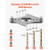  Doweling Jig Kit, Self Centering Dowel Drill Jig for Straight Holes, with Drill Bit Set 1/4", 5/16 E415-ZJJZDXZKJJJYJDU8C001V0