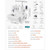  Serger Overlock Sewing Machine, 1250 Stitches Per Minute, 2-3-4 Thread Capability, 0.7-2 Adjustabl E415-JYBFJJY4X234AN2XB001V1