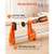 Bar Clamps for Woodworking, 8-Pack, 24" Opening F Clamps, 600 lbs Load Limit, with Plastic Pad and E415-FJZTDSD8JT2498702001V0
