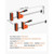  Bar Clamps for Woodworking, 2-Pack 36 inch Parallel Clamp Set, F-Clamp with 1500 lbs Load Limit, E E415-FJ36INCH2GPX4WDW0001V0