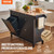  Kitchen Island Cart, 50" Wood Top Breakfast Bar with Trash Cabinet Tilt Out 10 Gallon Storage, Far E415-QFBGDKCFDHS4I07P2V0