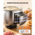  6.3 Qt 3-in-1 Tilt Head Stand Mixer 400W Electric Dough Mixer, Multifunctional Food Kitchen Mixer  E415-TMLSJBJDGNABE54FM001V1