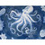 5-Piece Starfish Sea Shells Octopus Beach Dinner Bowl Set in Blue and White Q280-ODPSMB3882142563