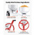 Manual Grain Mill with Flywheel, Hand-Crank Corn Grinder, Heavy-Duty Carbon Steel Wheat Grinding M E415-SDMPS2LBXGDFCKWVI001V0