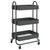  3-Tier Trolley Anthracite 16.9"x13.4"x31.1" Steel A949-335867