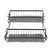  2 Tier Fruit Basket, Countertop Fruits Vegetable Bowl with Banana Hangers, Metal Wire Storage Stan E415-QPCFSNLZFX2CQRPIY001V0