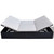  Double Sun Lounger with Cushion Poly Rattan Black A949-41787