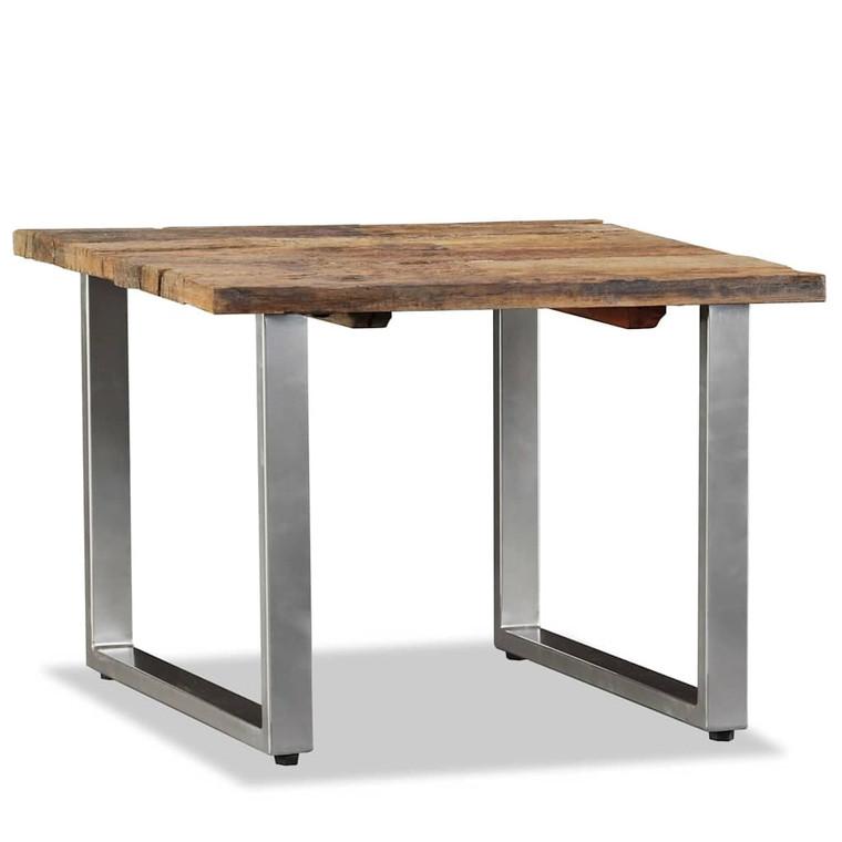  Coffee Table Solid Reclaimed Wood 21.7"x21.7"x15.7 A949-244587