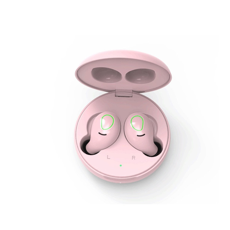 Color: PINK - All Charged Up Bluetooth Earbuds With Wireless Charging Pad K290-31550998085718
