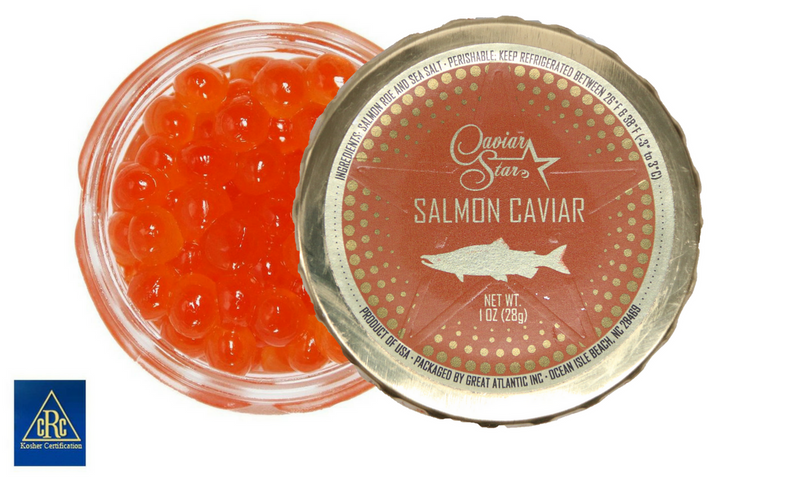 MSC Certified Domestic Salmon Roe - Caviar Star