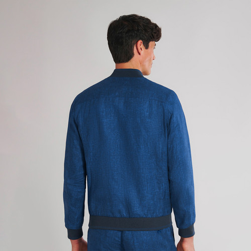Royal blue bomber