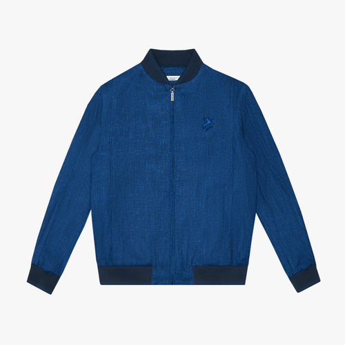 Royal blue bomber
